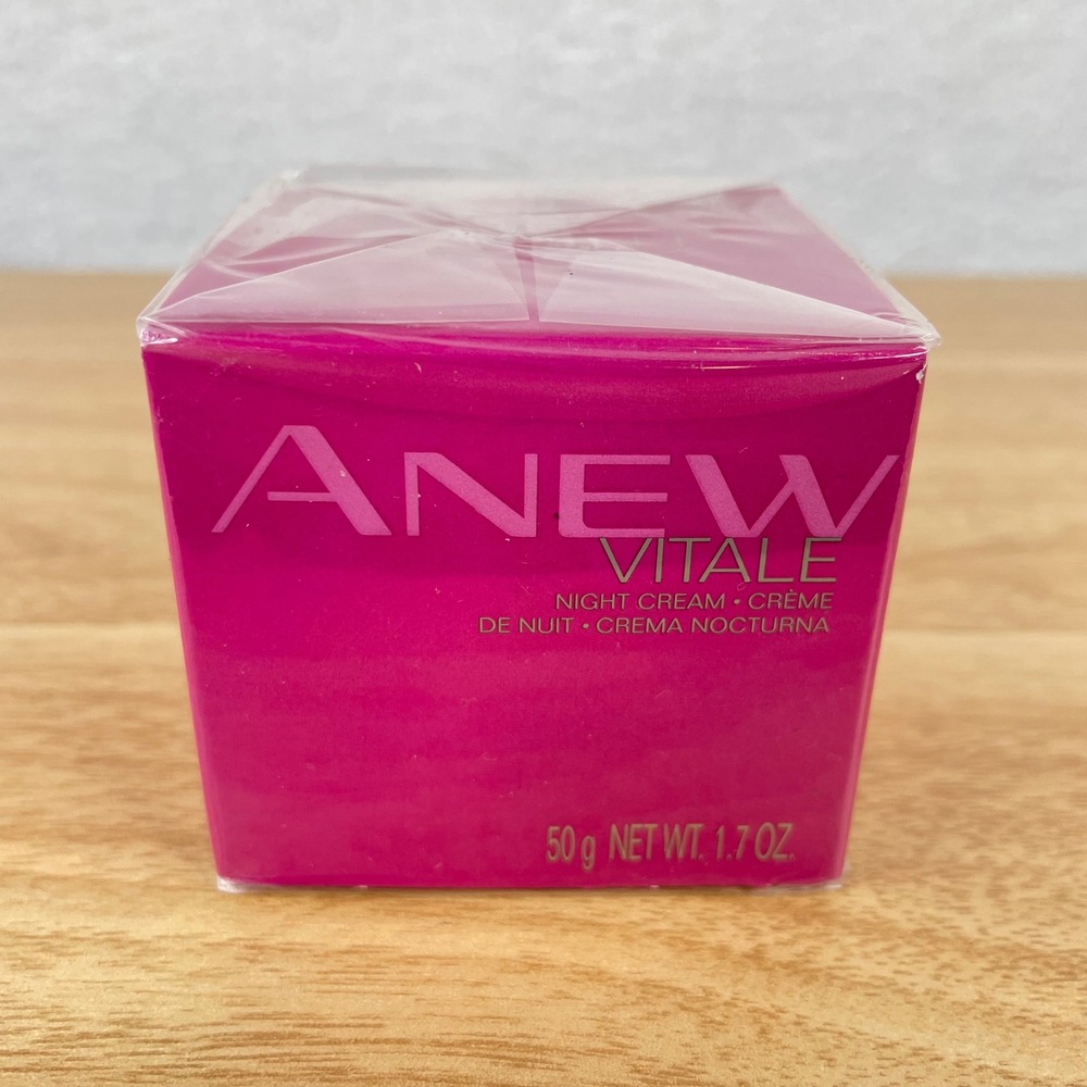 Avon Anew Vitale Night Cream 1.7 oz 50g VitaTone Complex Sealed New